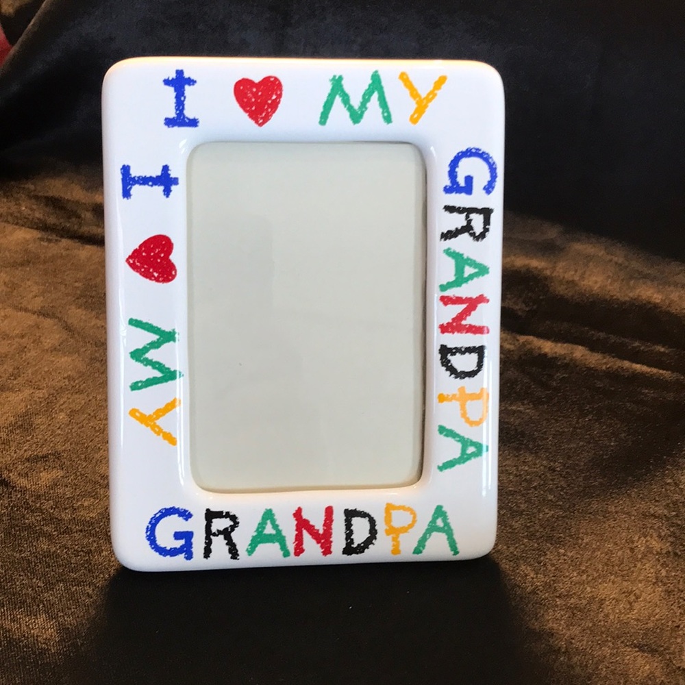 I ❤️ My Grandpa Picture Frame